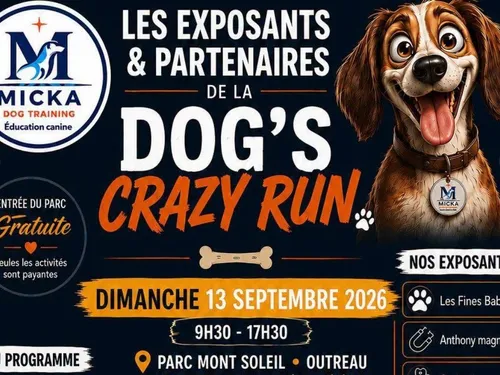 Outreau : Dog's Crazy Run dimanche 13 septembre