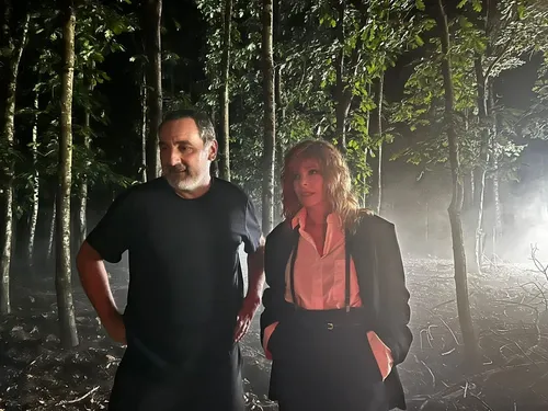 Mylène Farmer : les premières images avec Gilles Lellouche