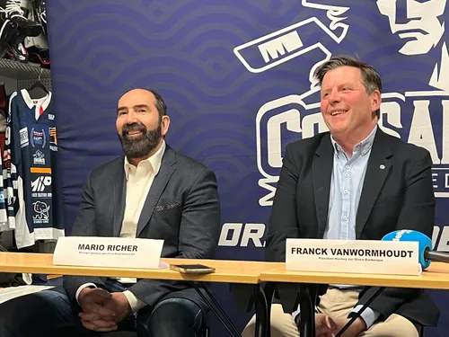 Dunkerque : objectif Ligue Magnus pour Mario Richer, le nouvel...