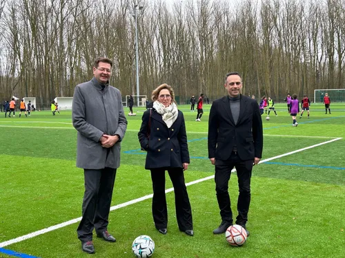 Foot, Dunkerque : la nouvelle zone d'entraînement au Fort Vallières...