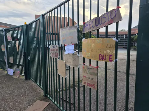 Mobilisation des lycées : deux mineurs interpellés sur le Dunkerquois