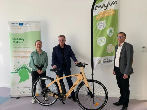 Pays de Lumbres : de nouveaux vélos électriques dont un en bois...