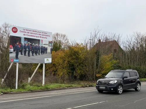 Coudekerque-Branche : la construction d'une nouvelle caserne de...