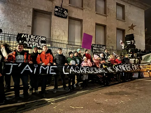 Boulogne-sur-Mer : une dernière avant les fêtes pour les agriculteurs