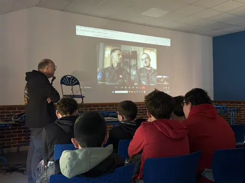Fauquembergues : ils ont échangé avec la Patrouille de France !