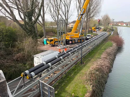 Arques : l'extension du réseau de chaleur de la CAPSO a franchi le...