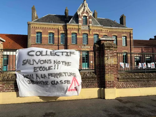 Helfaut : "La suppression d'une classe impacterait toute l'école...