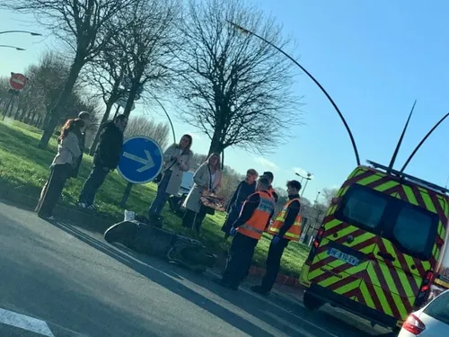 Coquelles : un cinquantenaire blessé à la suite d'un accident