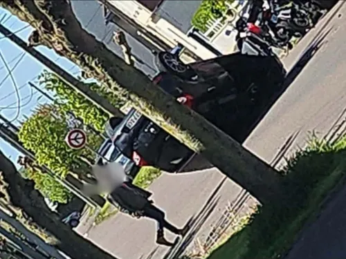 Outreau : une voiture accidentée Boulevard de la Liberté