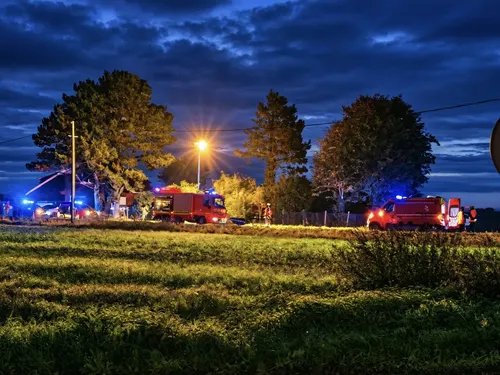 Bourbourg : grave accident sur la route de Craywick