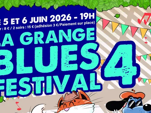 Vieille-Eglise : La Grange Blues Festival #4 les 5 et 6 juin