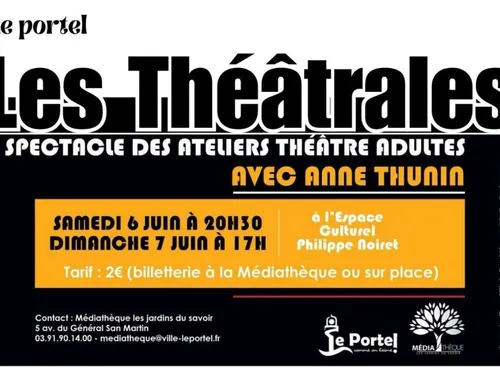 Le Portel : Les Théâtrales en Folie samedi et dimanche Espace...