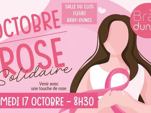 Octobre Rose avec Bray-Dunes Longe Côte samedi 17 octobre