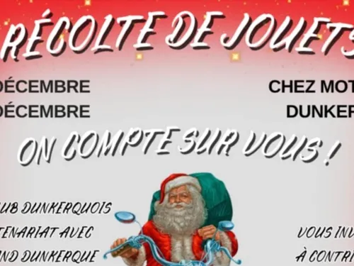 Dunkerque : Le Moto Club Dunkerquois se mobilise dimanche 21 décembre