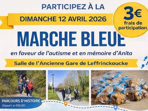 Leffrinckoucke : 4ème Marche Bleue pour l'autisme ce dimanche matin