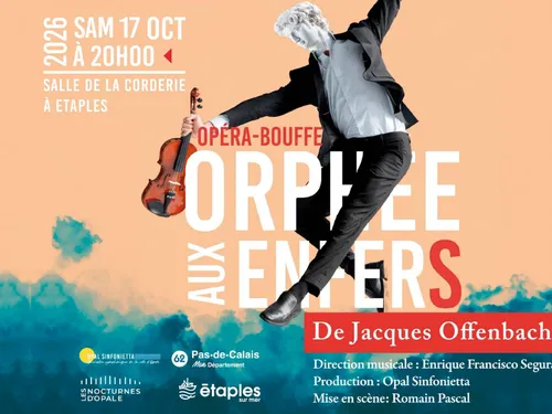 Etaples : "Orphée aux Enfers" ce samedi 20:00 à la Corderie