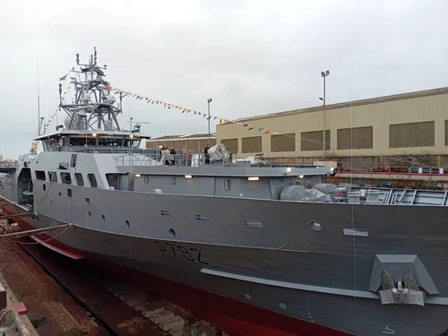 Un nouveau patrouilleur Outre-mer baptisé à Calais