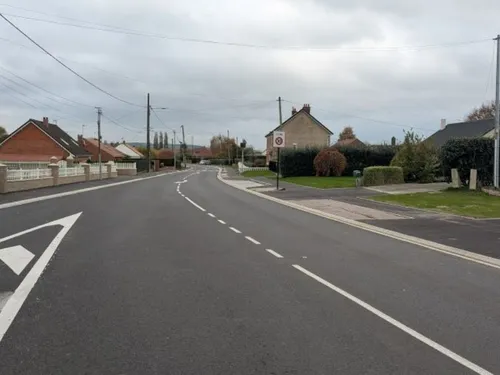 Nordausques : la RD 218 réaménagée pour la sécurité et la collecte...