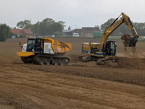 Environ 40 millions d'euros investis sur la RD942 à Strazeele, ce...
