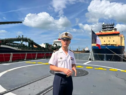 Delta FM dans les coulisses de la Frégate Amiral Ronarc’h à...
