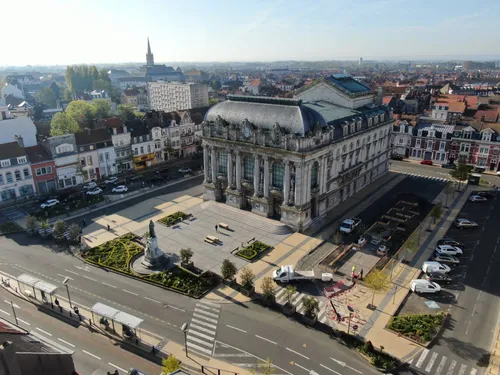 Calais : de l’art, de la curiosité, du vert, la future place Albert...