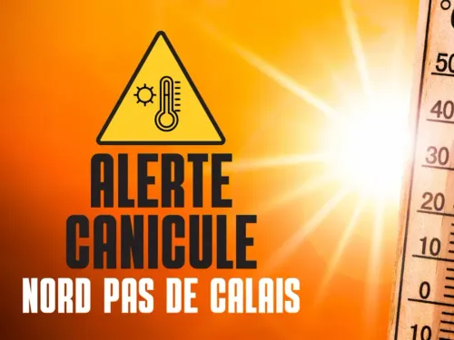Le Nord et le Pas-de-Calais passent en vigilance orange canicule