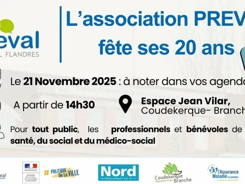 Coudekerque-Branche : Preval fête ses 20 ans vendredi 21 novembre
