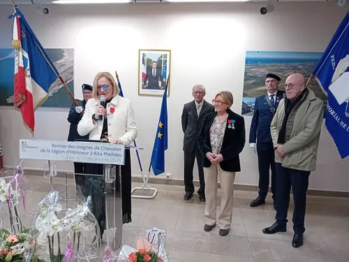 Calais : Rita Mathieu décorée de la Légion d’honneur pour son...
