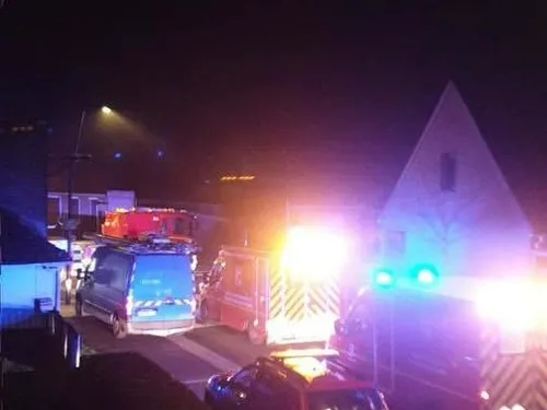 Spycker : deux personnes hospitalisées après l'incendie de leur maison