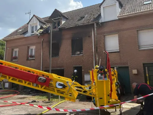 Incendie à Guînes : un appel aux dons pour une famille qui a tout...