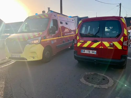 Saint-Martin-Boulogne : un jeune blessé, la route complètement...