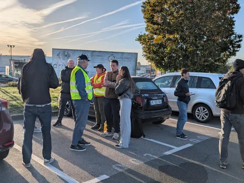 À Hazebrouck, les gilets jaunes espéraient du monde… ils n’étaient...