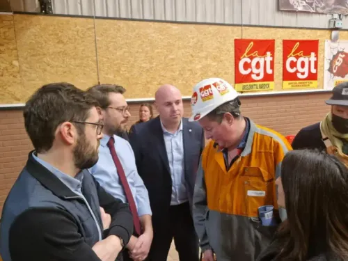 Nouveau four électrique à ArcelorMittal Dunkerque : tout le monde...