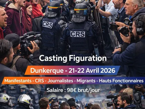 Baron noir à Dunkerque :  Canal+ à la recherche de nouveaux figurants