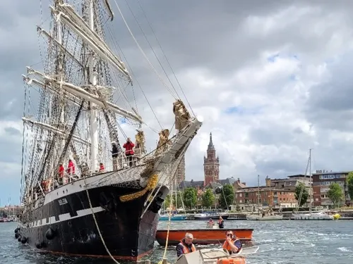 Dunkerque : le Belem va bientôt s'en aller, avec du coup des...