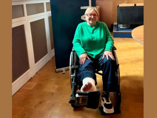 La maire de Calais, Natacha Bouchart, blessée après une chute