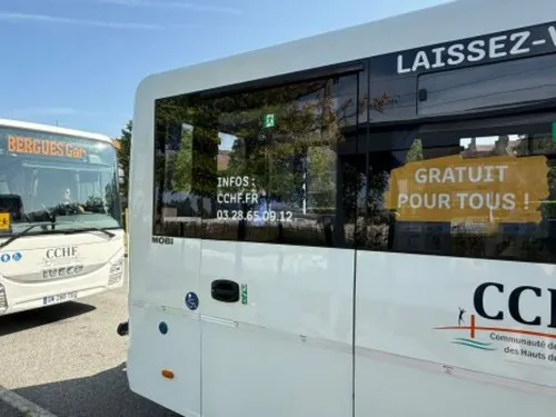 CCHF : quatre lignes de transport gratuit dès le 16 février 