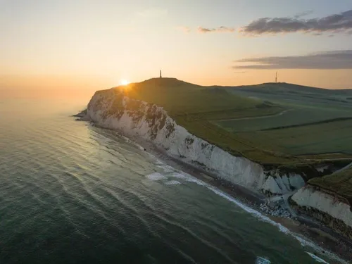 Un couple d'anglais piégé par la marée au Cap Blanc-Nez