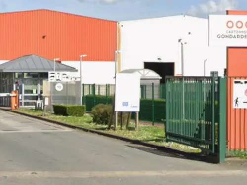 Wardrecques : des flammes et des fumées à la cartonnerie Gondardennes