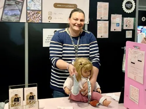 Ghyvelde-Les-Moëres : l'invention de Charline, Clip-Clothes, a plu...