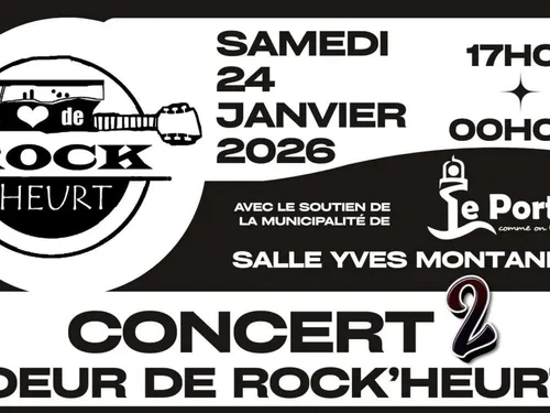 Le Portel : Concert Cœur de Rock'Heurt samedi 24 janvier