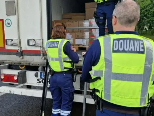 Calais : 60 kilos de kétamine saisis par les douanes du port