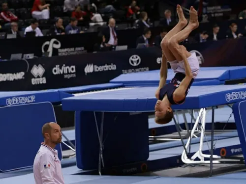 Tumbling, Grande-Synthe : un titre de champion pour le jeune Elior...