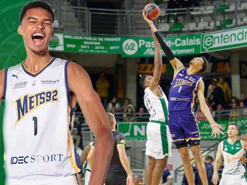 Basket : Quand Wembanyana rend hommage... au public de Le Portel