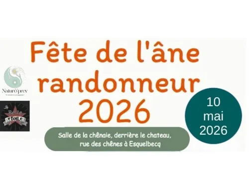 Esquelbecq : La Fête de l'âne randonneur ce dimanche 10 mai