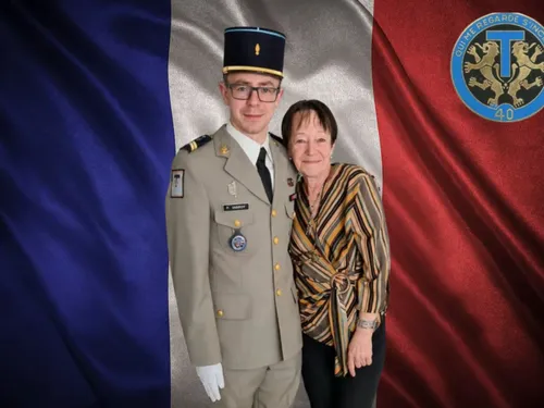 Originaire de Grand-Fort-Philippe, le sergent Pierre Vanroy vient...