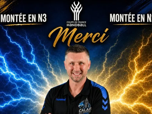 Hand, Calais : Jessy Vermersch quitte son poste d'entraîneur