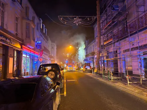 Wimereux : un incendie s'est déclaré à la chocolaterie de Beussent
