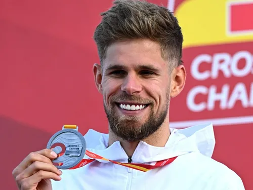 Athlétisme : Jimmy Gressier en Argent 
