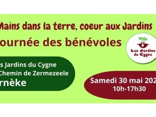 Arnèke : Journée des Bénévoles samedi 30 mai aux Jardins du Cygne